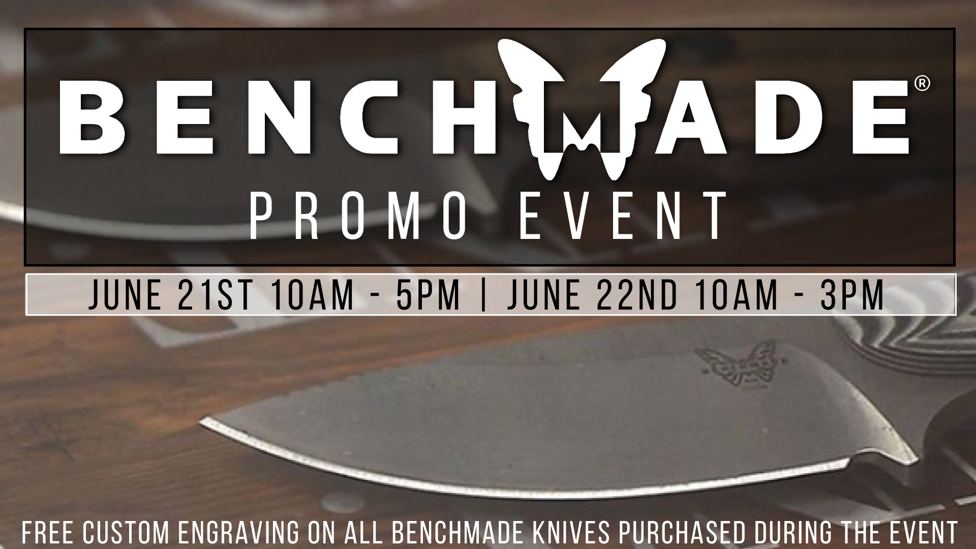 Benchmade Promo Event at Buds Gun Shop & Range TN